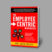Employee Centric Book on gray background